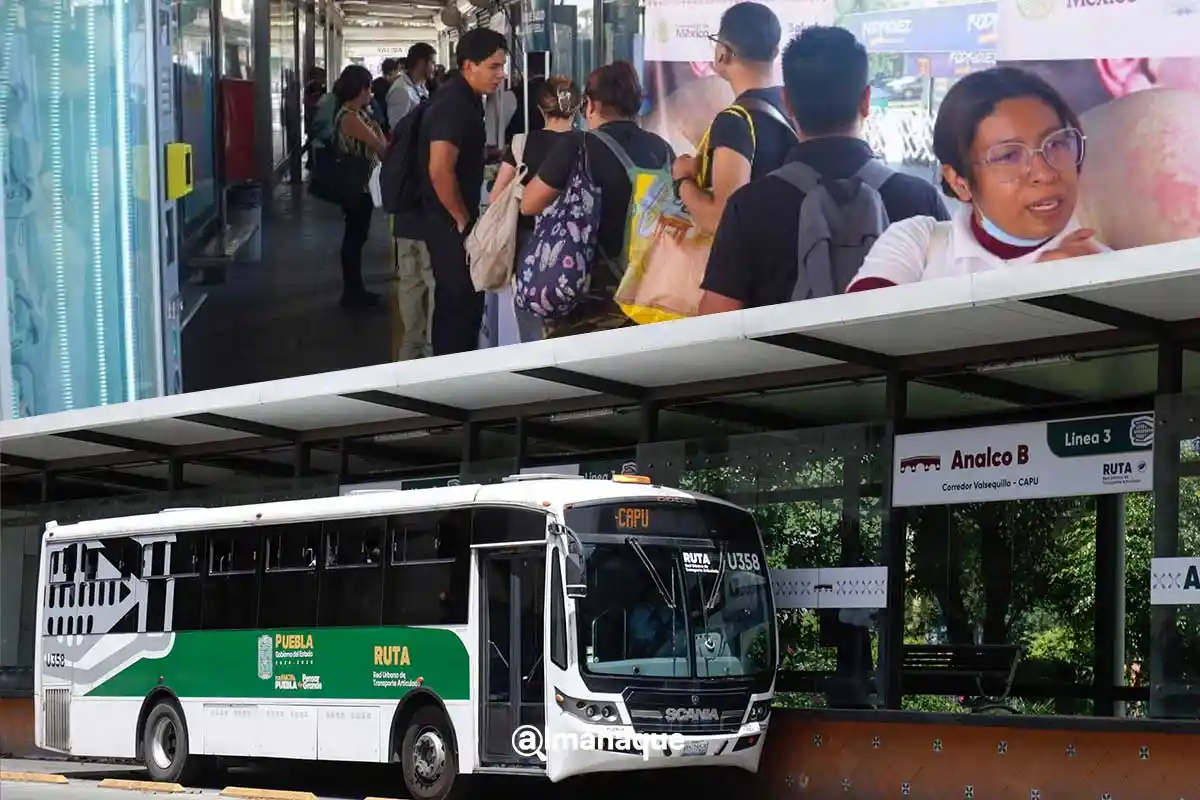 Aumenta 11% el número de pasajeros de RUTA Puebla; suman 35 millones de usuarios hasta abril