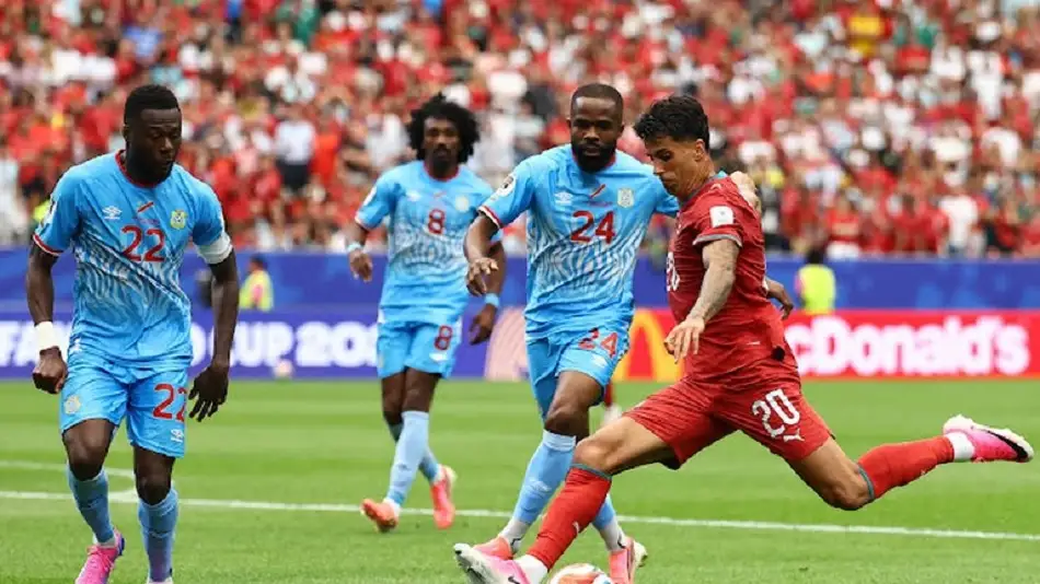¡Otra sorpresa! Portugal y CR7 no pueden contra Congo y empatan a uno 3 Portugal contra Congo termina en empate y CR7 no anota