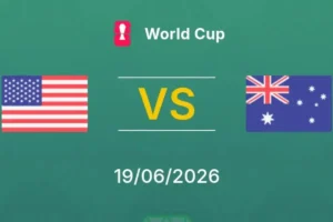¿Dónde ver Estados Unidos vs Australia este viernes 19 de junio?