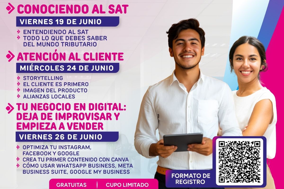 Capacitará Gobierno de San Andrés Cholula a emprendedores y empresas locales para el crecimiento de sus negocios