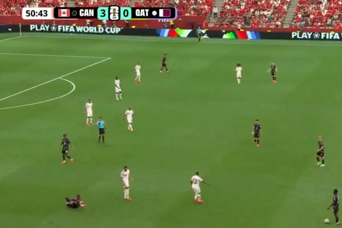 'Quiebran' a Ismael Koné durante partido de Canadá vs Catar en el Mundial 2026 2 Ismael Koné