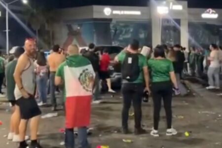 Conductor ebrio arrolla a seis personas durante festejos por triunfo de México en Chihuahua