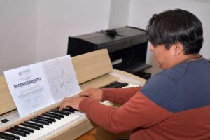 partitura conmemorativa