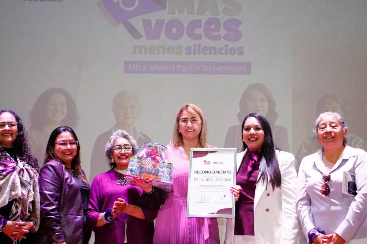 Tonantzin Fernandez impulsa acciones en favor de las mujeres cholultecas 1