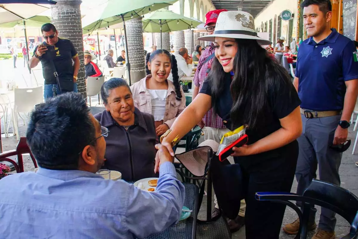 Tonantzin Fernández encabeza acciones de vigilancia para garantizar saldo blanco en Cholula 7 Tonantzin Fernandez encabeza acciones de vigilancia para garantizar saldo blanco en Cholula 1