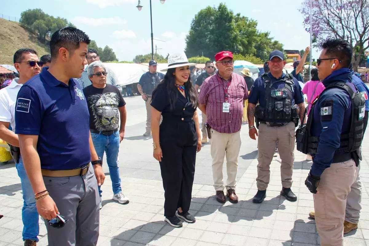 Tonantzin Fernández encabeza acciones de vigilancia para garantizar saldo blanco en Cholula 6 Tonantzin Fernandez encabeza acciones de vigilancia para garantizar saldo blanco en Cholula 4