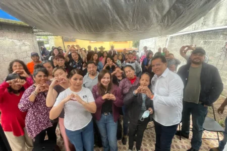 Diputado Miguel Márquez acompaña la elección del Comité de Obra Comunitaria en Las Azaleas