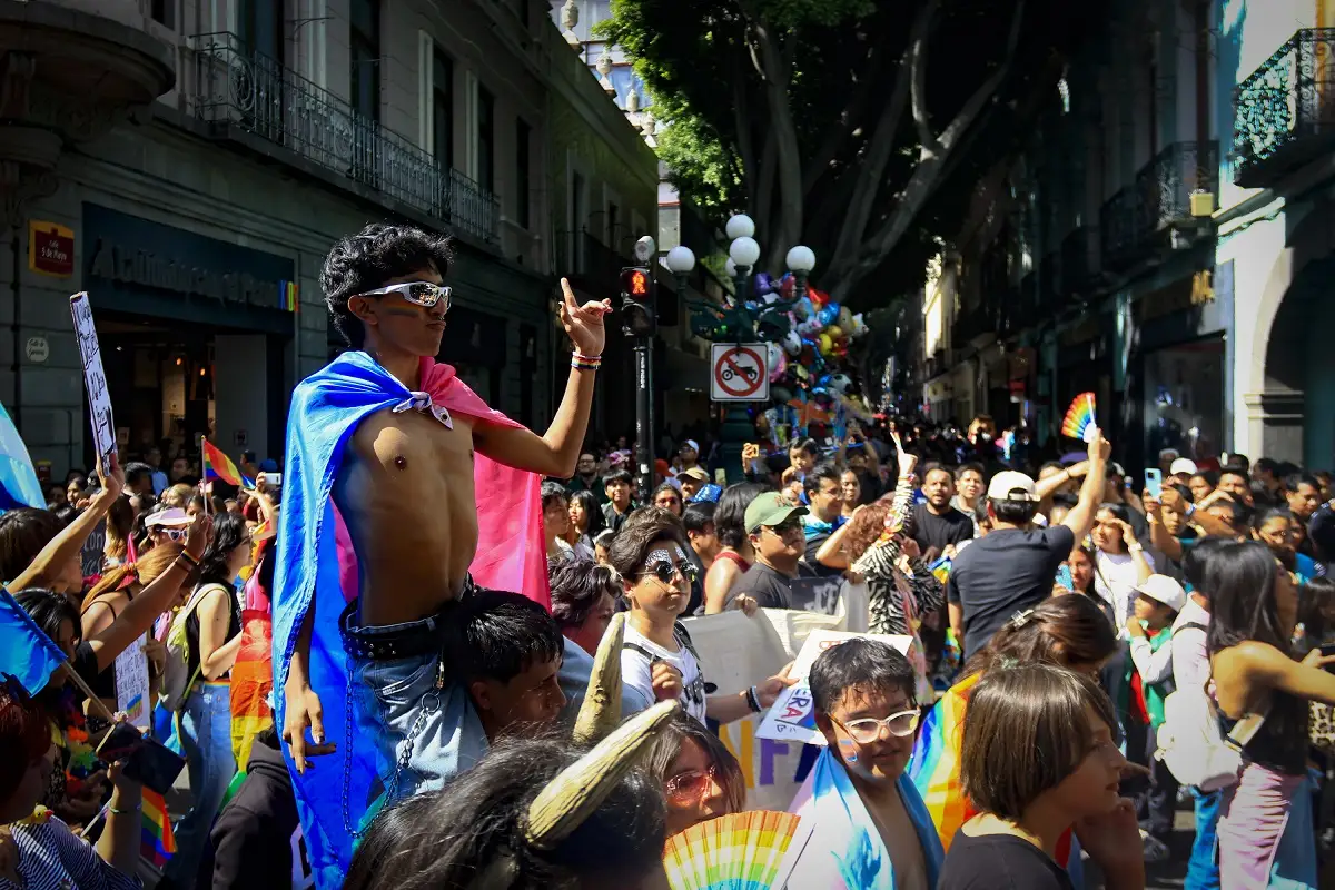 En 25 Marcha del Orgullo Puebla, exigen el reconocimiento de infancias trans 3 En 25 Marcha del Orgullo Puebla, exigen reconocimiento trans