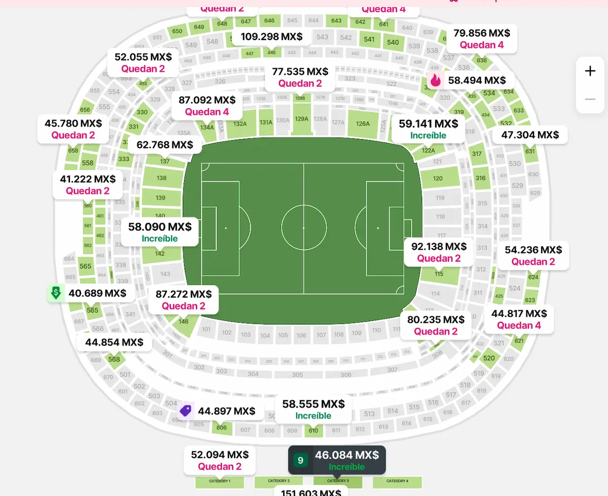 Boletos para México vs Chequia