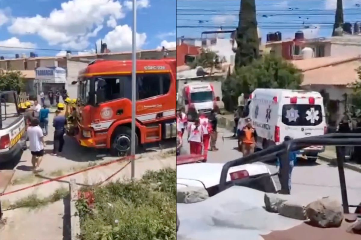 Explosión en Geo Villas del Sur deja tres lesionados