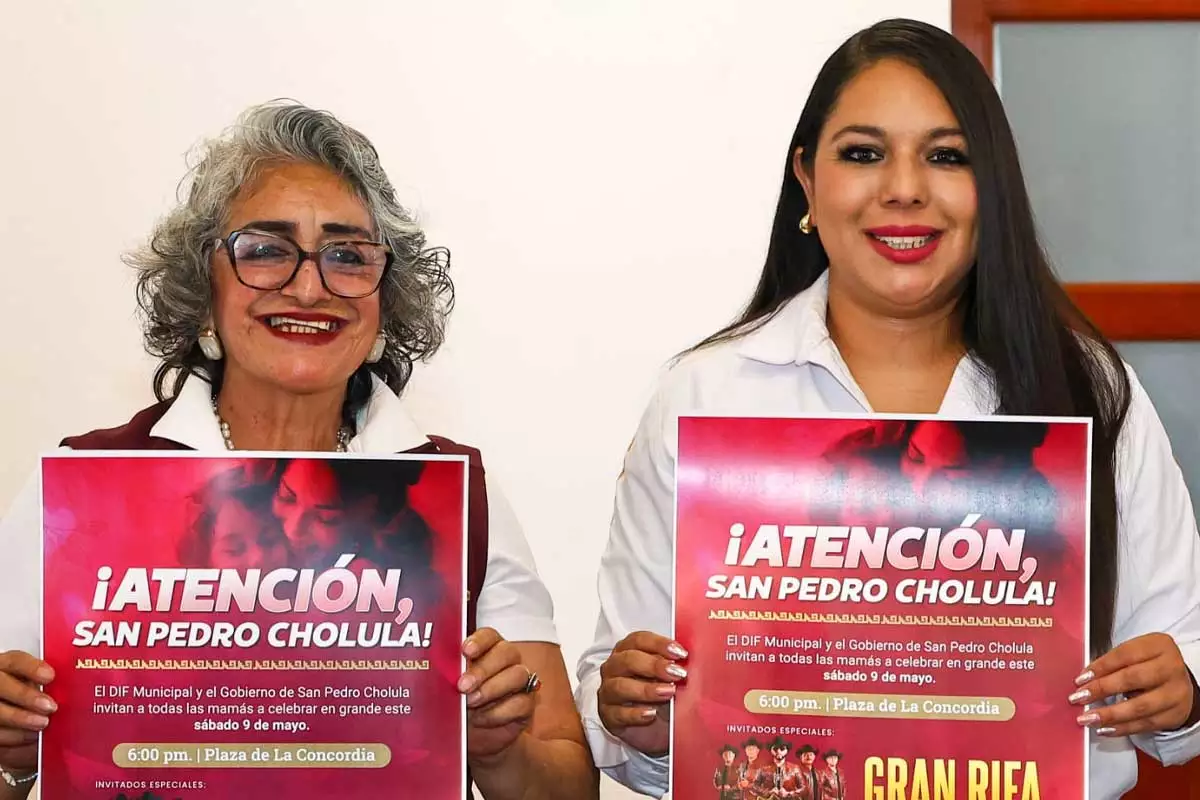 Tonantzin Fernandez presenta festejo para celebrar a las mamas de San Pedro Cholula 1