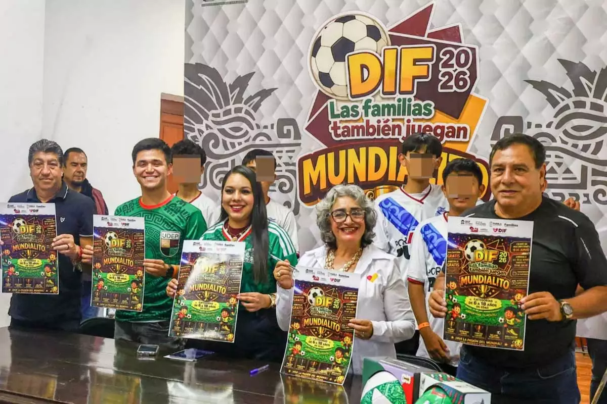 Tonantzin Fernandez impulsa el deporte y la union familiar con el Mundialito DIF 2026 1