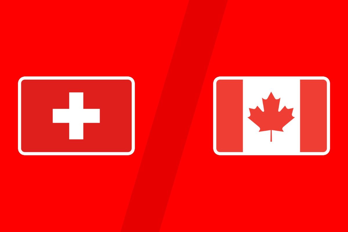 dónde ver Suiza vs Canadá