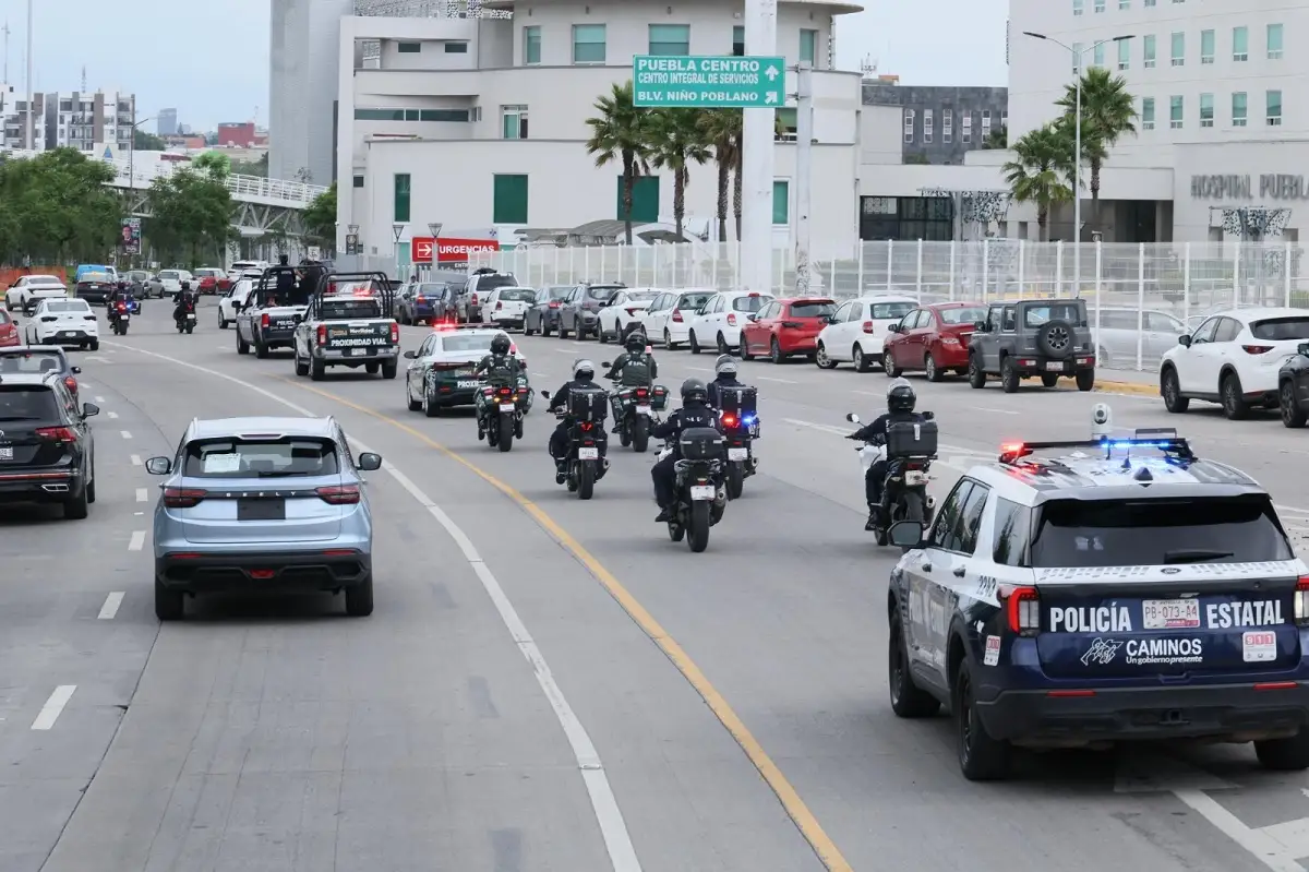 Ya hay vigilancia sobre la Vía Atlixcáyotl las 24 horas del día