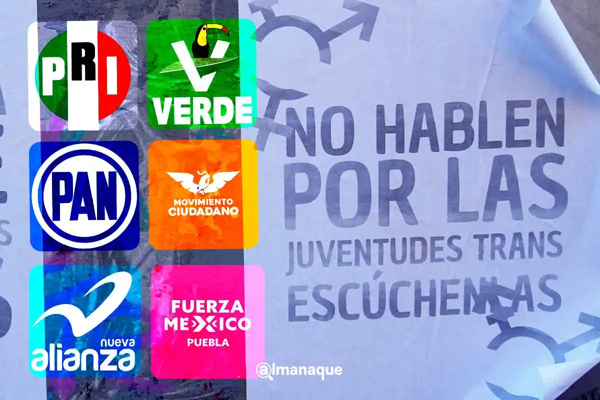 Seis partidos en contra de infancias trans en Puebla; Morena aún no define