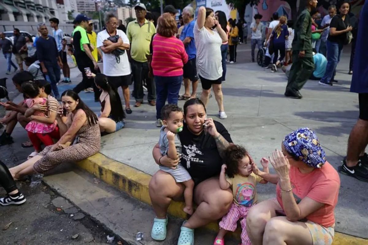 Las devastadoras imágenes que dejaron los terremotos en Venezuela