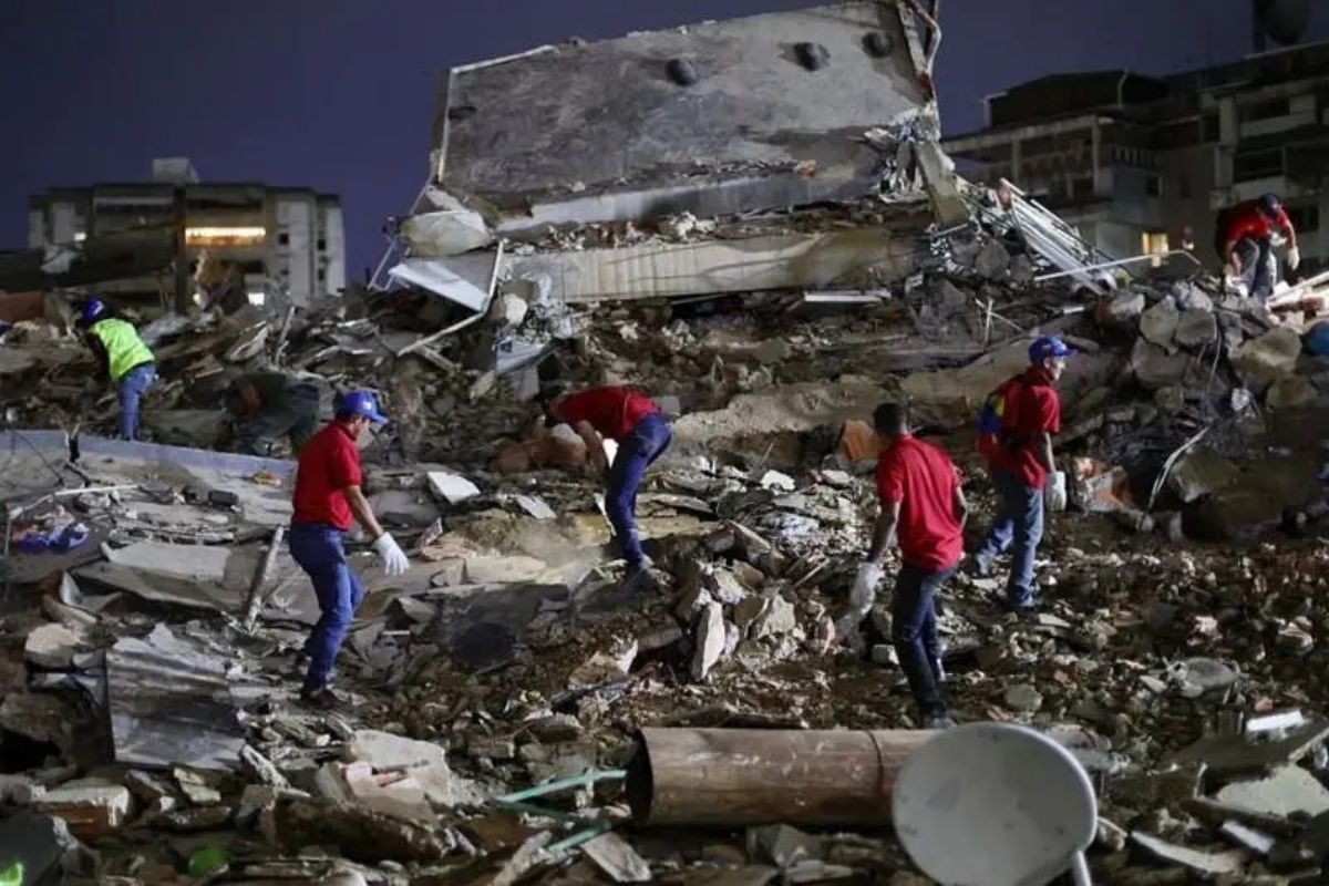 Las devastadoras imágenes que dejaron los terremotos en Venezuela