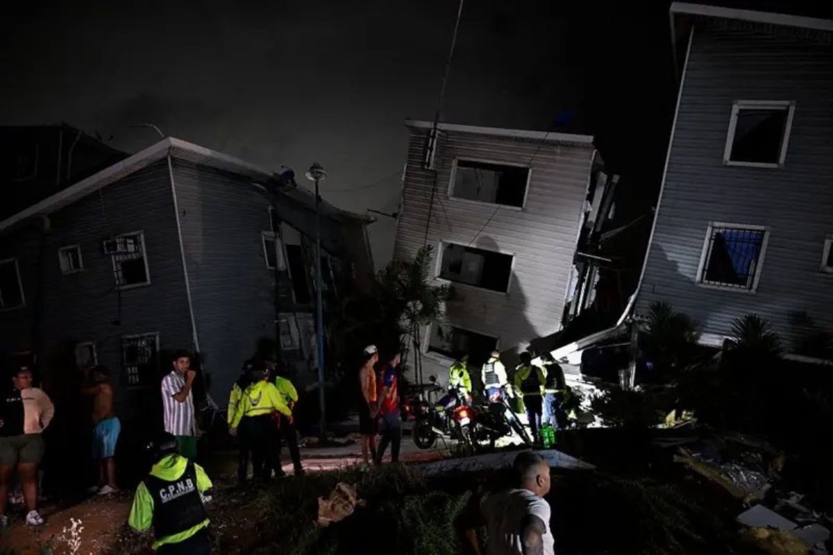 Las devastadoras imágenes que dejaron los terremotos en Venezuela