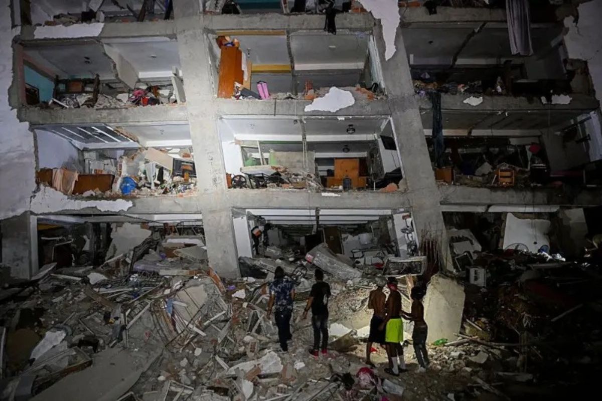 Las devastadoras imágenes que dejaron los terremotos en Venezuela
