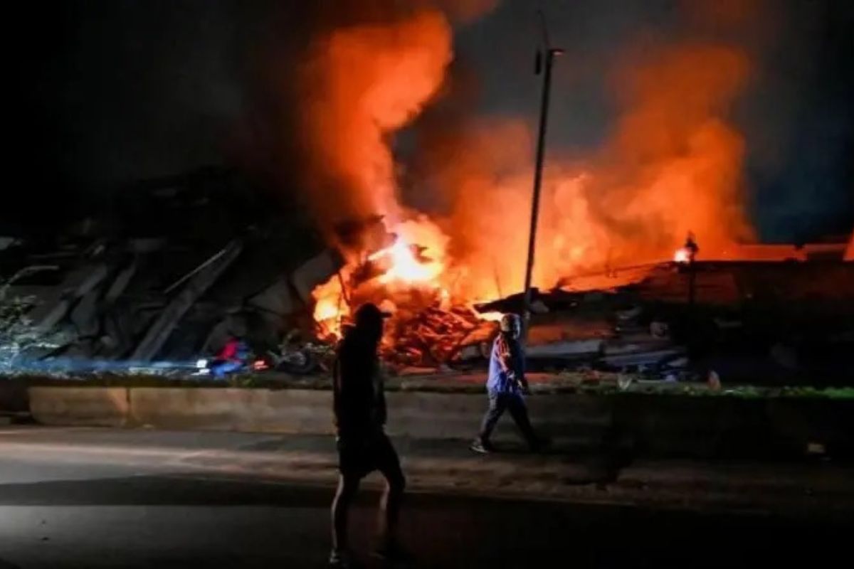 Las devastadoras imágenes que dejaron los terremotos en Venezuela