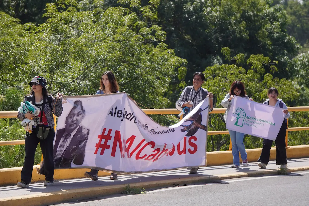 Acusa Armenta a miembros de Morena de estar detrás de protestas contra Sistema de Transporte por Cable