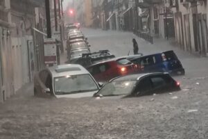 Lluvia colapsa la ciudad de Puebla