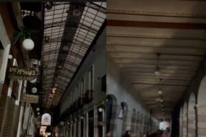 Tormenta provoca apagones en Puebla