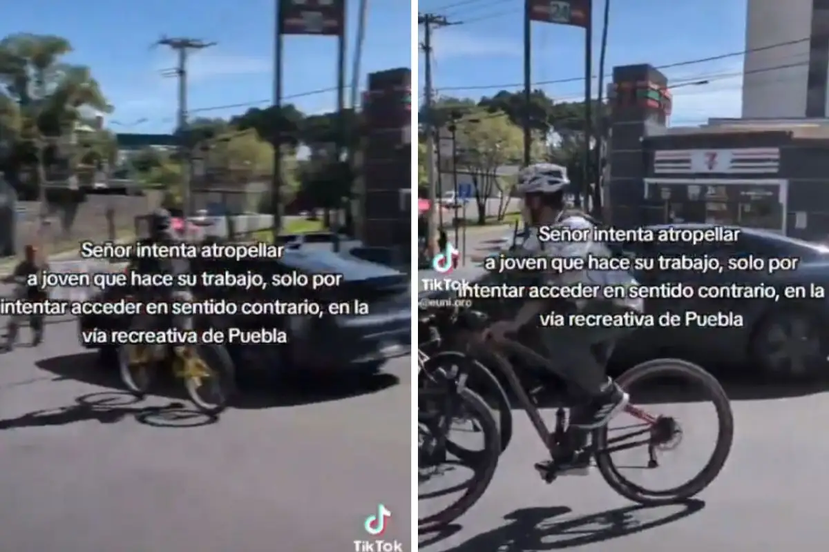 Conductor intentó atropellar a ciclistas en Vía Recreativa