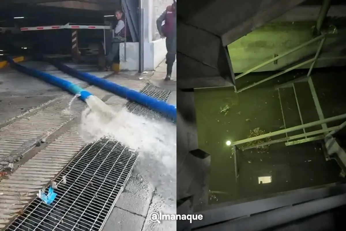Mi coche sigue bajo el agua por inundación en el estacionamiento de San Francisco