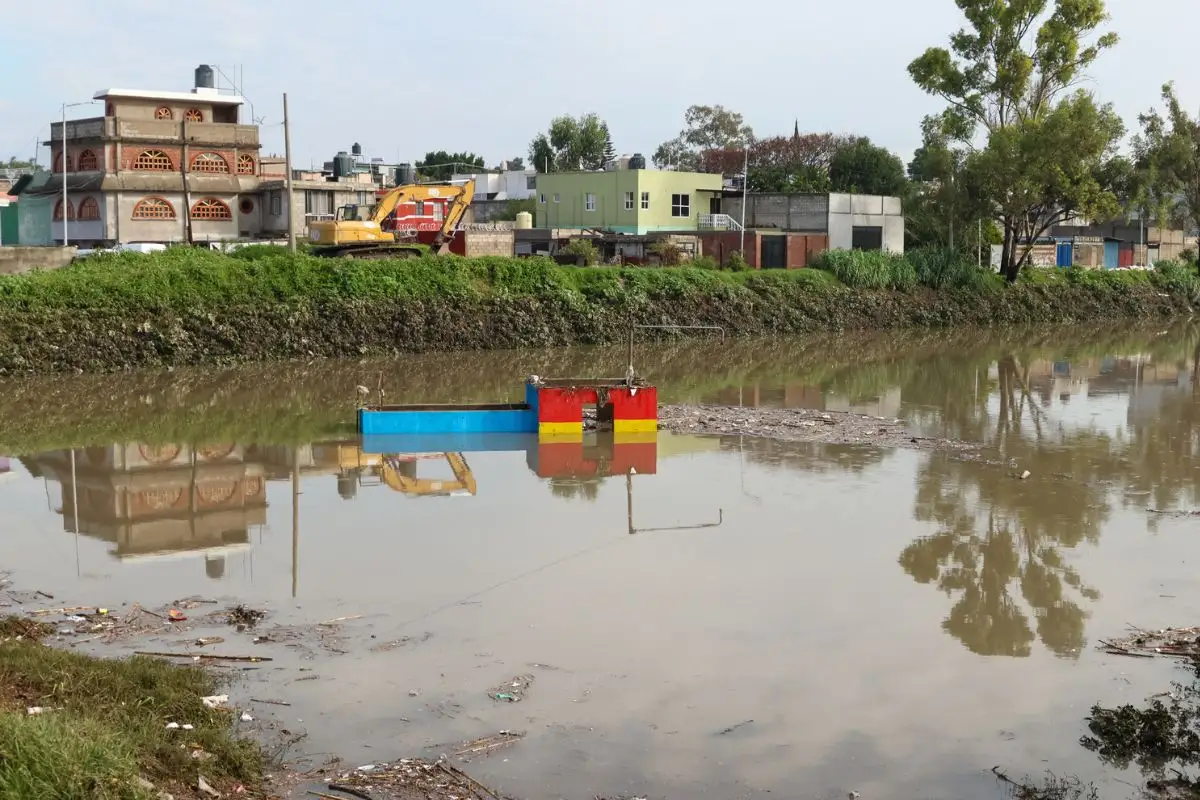 Retiran 21 toneladas de basura Puente Negro en Puebla