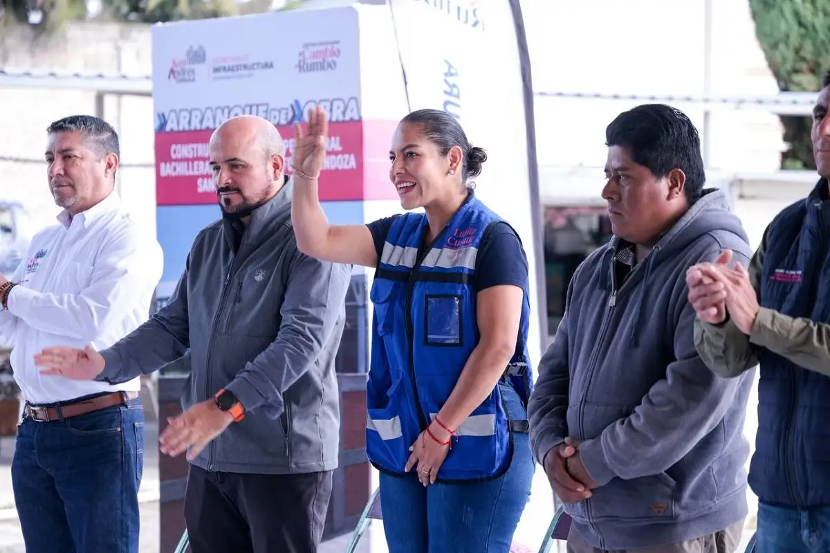 Gobierno de San Andrés Cholula fortalece infraestructura educativa en San Francisco Acatepec