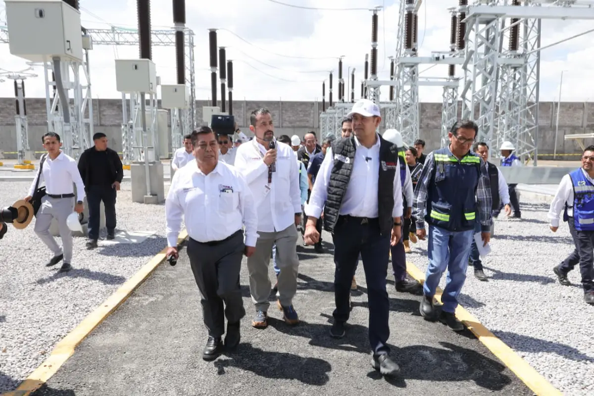 Subestación eléctrica asegura desarrollo industrial en San José Chiapa: Armenta Mier