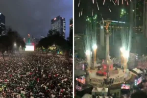 Festejos en el Ángel de la Independencia dejan 4 muertos