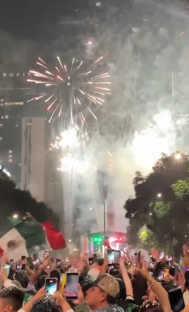 Festejos en el Ángel de la Independencia dejan 4 muertos