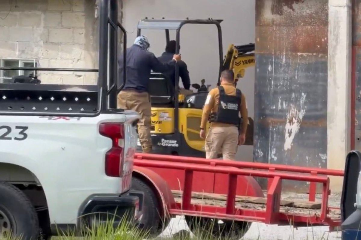 Catean predio en San Sebastián de Aparicio por investigación relacionada con posibles restos humanos