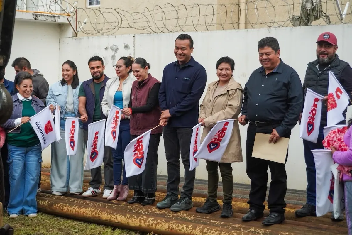 Roberto Solís arranca rehabilitación del pozo en Huejotzingo