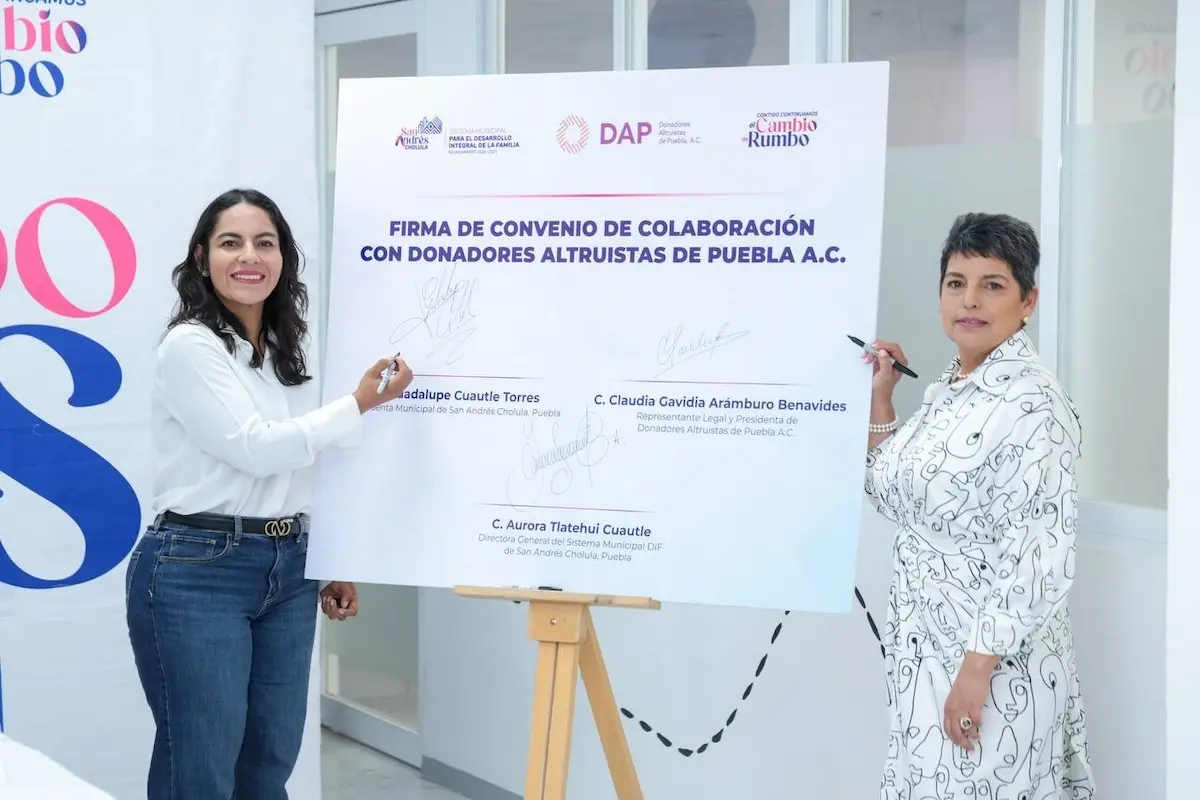 Suma Lupita Cuautle esfuerzos para brindar más apoyos a familias de San Andrés Cholula