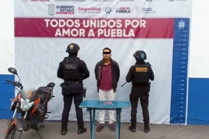 Detiene SSP a presunto generador de violencia que operaba en el mercado Morelos