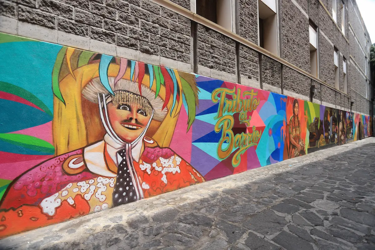 Inauguran Mural “Tributo al Barrio” en El Alto para resaltar gastronomía poblana