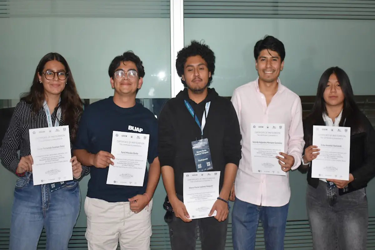 Destacan alumnos BUAP en el “Hackathon LATAM 2026 Quantum Computing for Water Challenges”