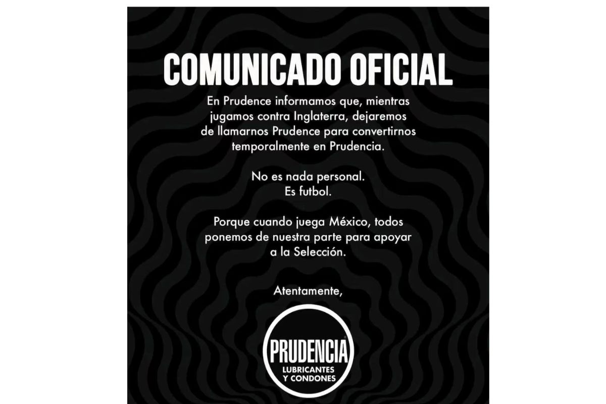 Prudence se suma a campaña No inglés | Foto: Cortesía