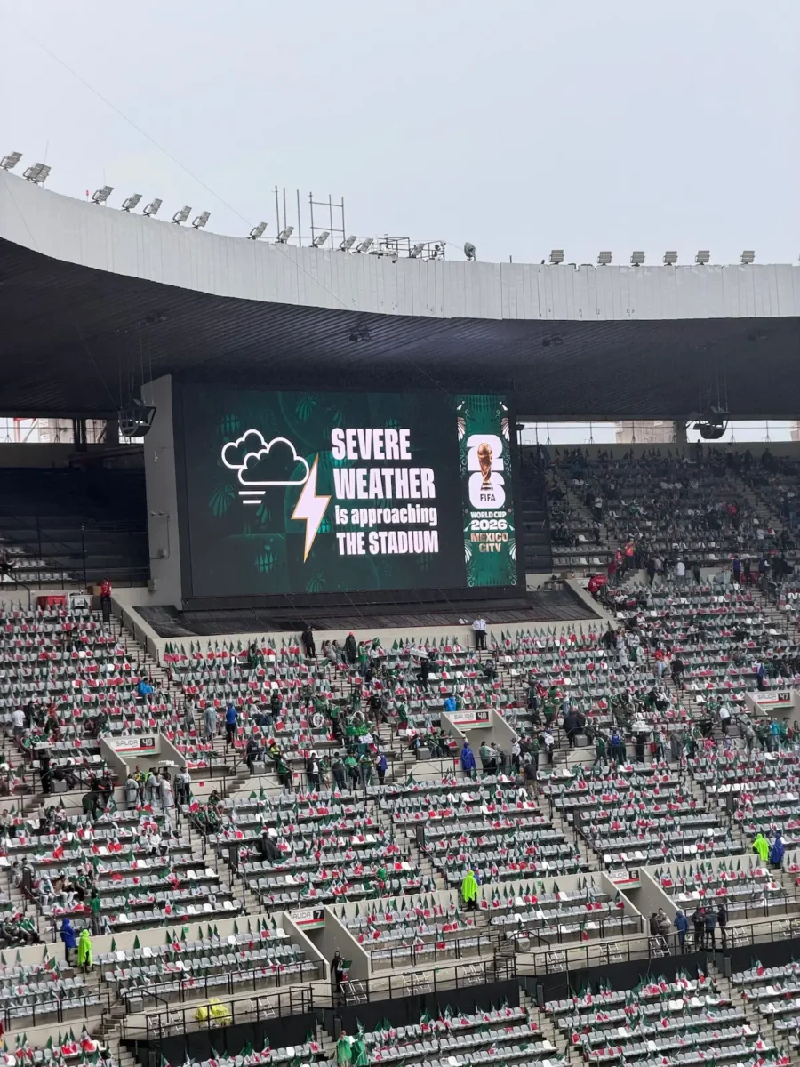 Activan protocolo por tormenta eléctrica previo al México vs Inglaterra en CDMX