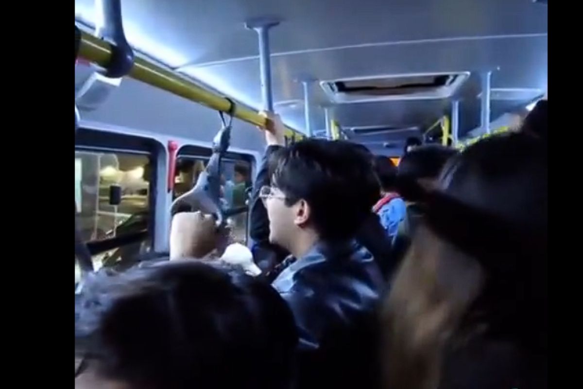 poblanos cantando en Ruta Puebla | Foto: Cortesía
