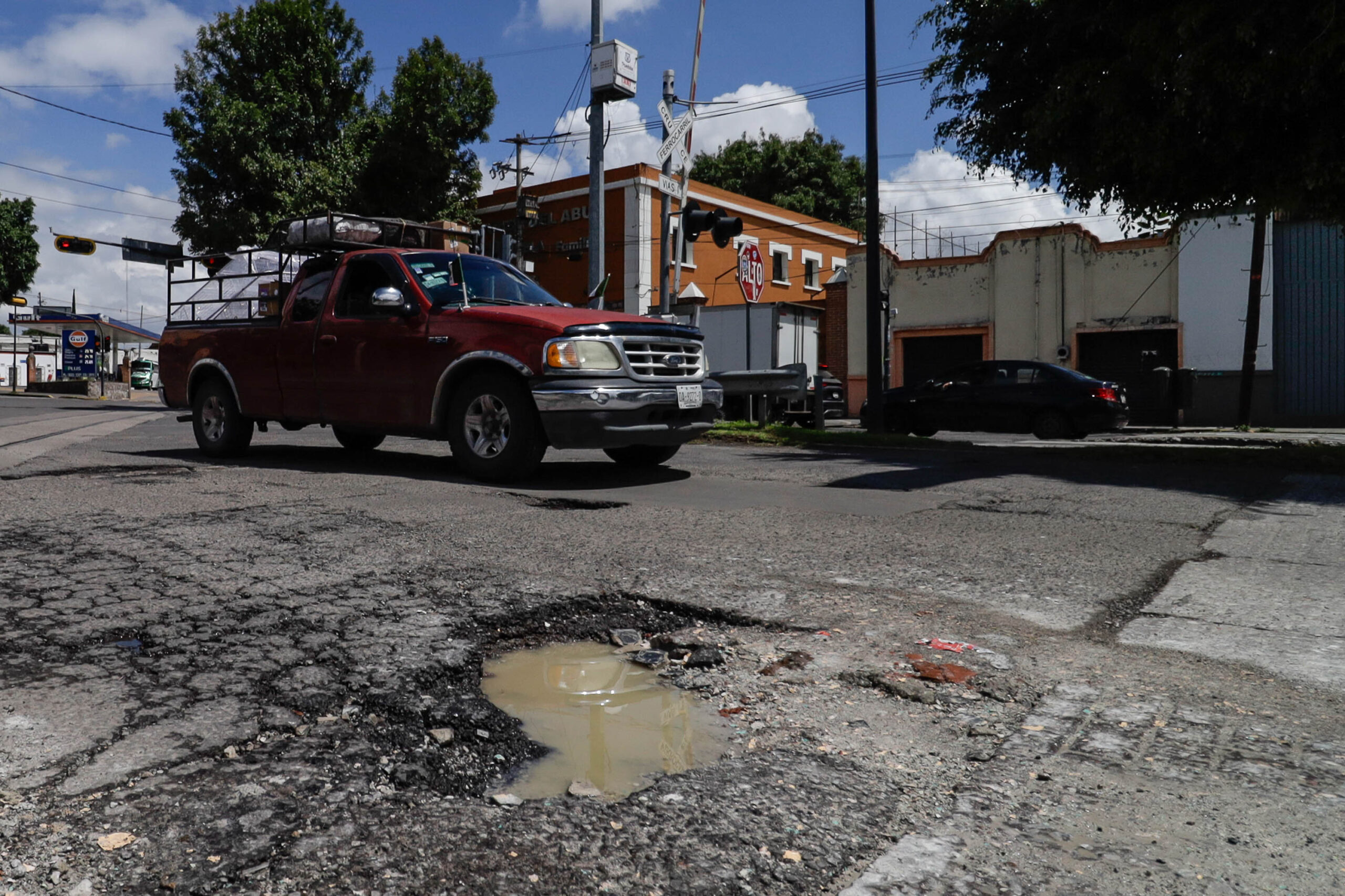 baches en Puebla | Foto: Agencia Enfoque