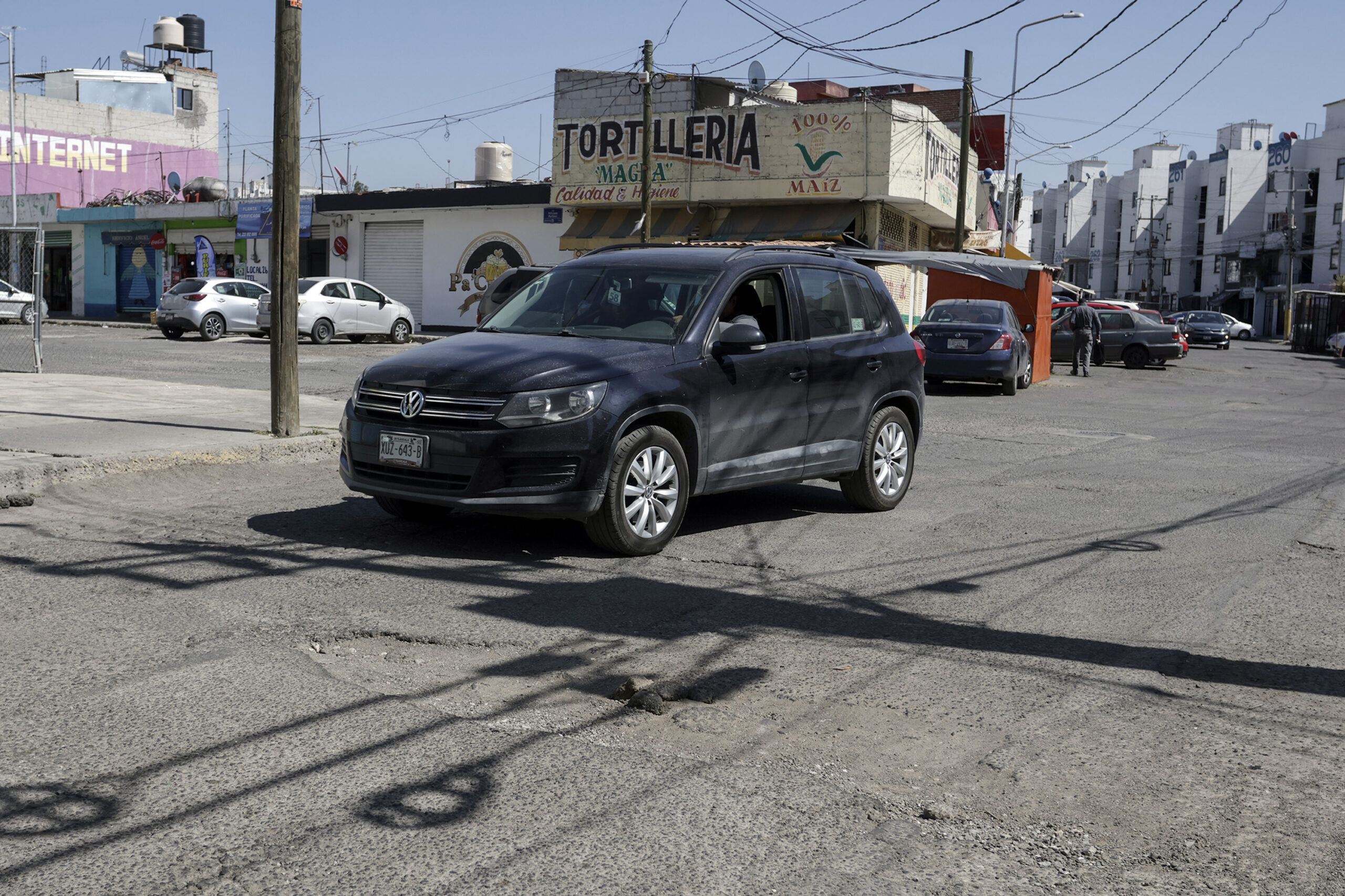baches en Puebla | Foto: Agencia Enfoque