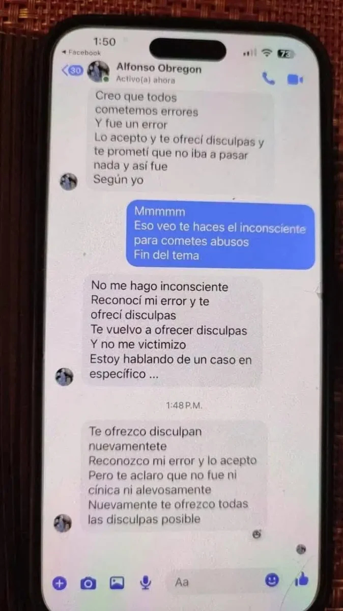 Actriz de doblaje denunció a Alfonso Obregón por abuso