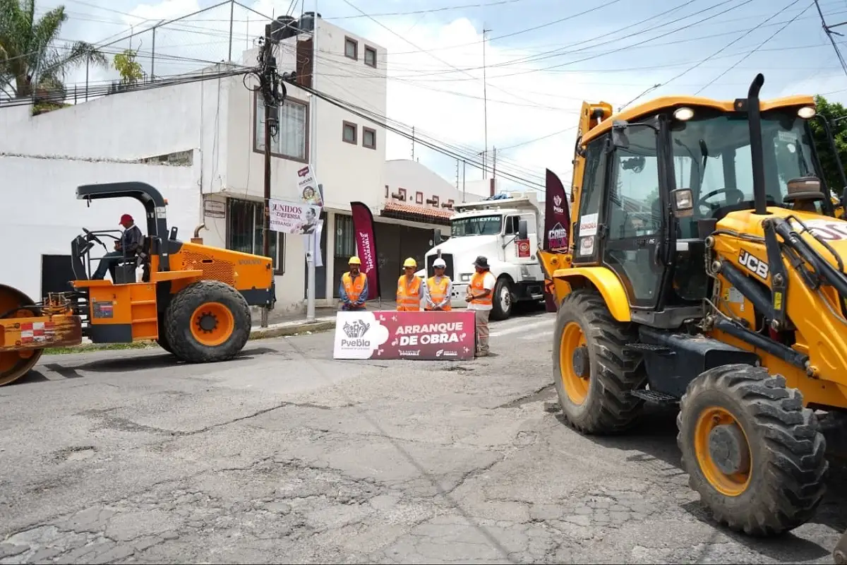 Arranca Pepe Chedraui trabajos de rehabilitación vial en la Junta Auxiliar Ignacio Zaragoza