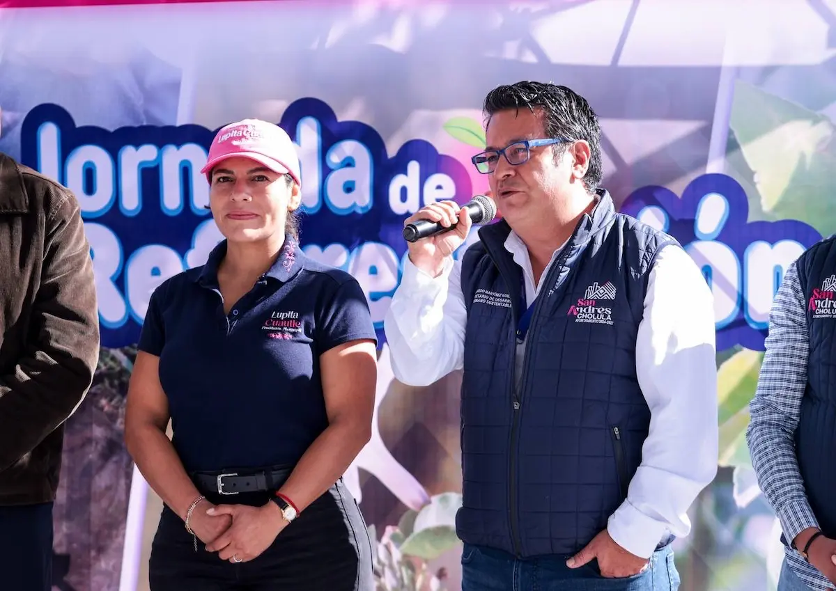 Realiza Lupita Cuautle jornada de reforestación en telesecundaria de la inspectoría Emiliano Zapata