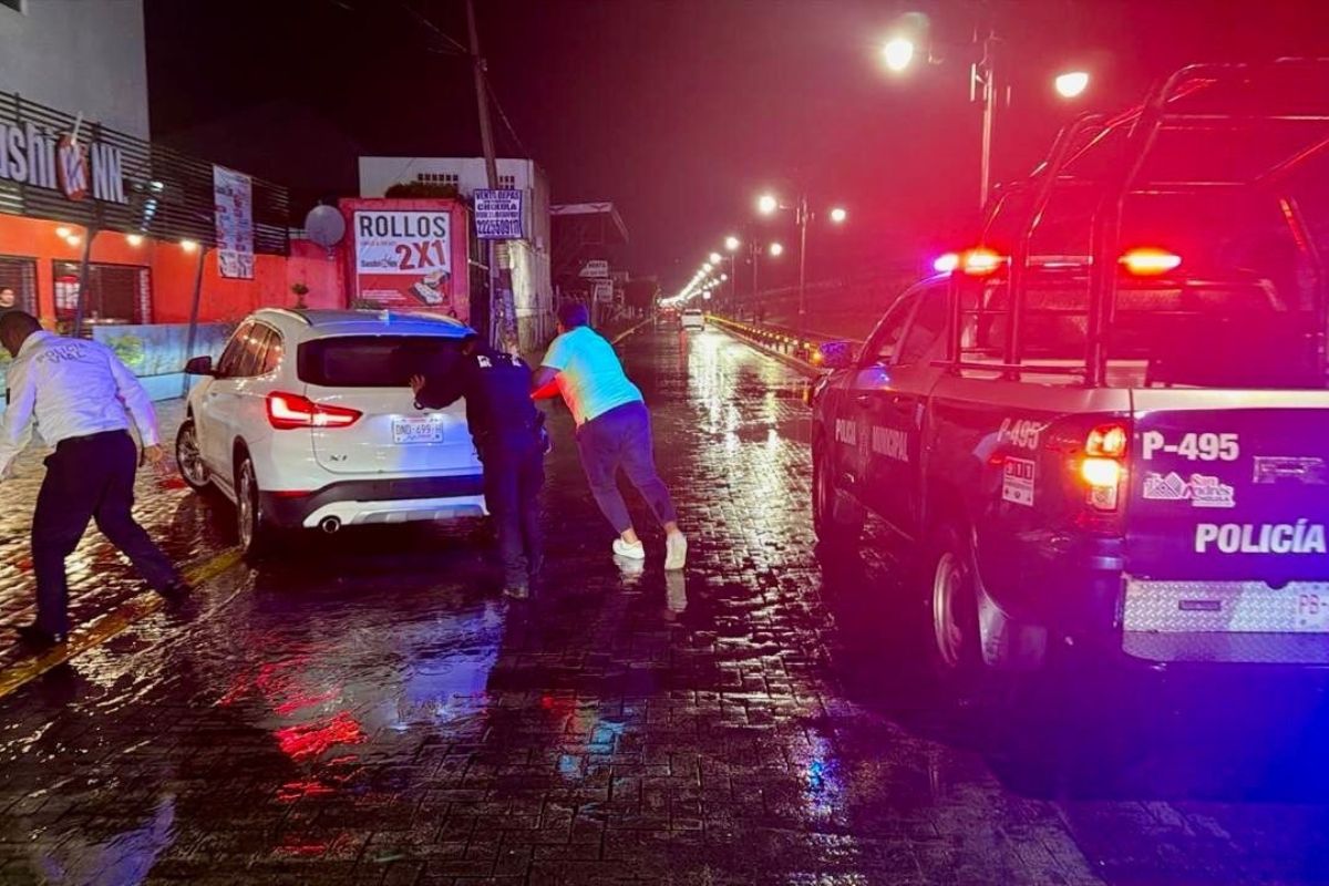 Mantiene San Andrés Cholula acciones permanentes de atención tras lluvias registradas en el municipio