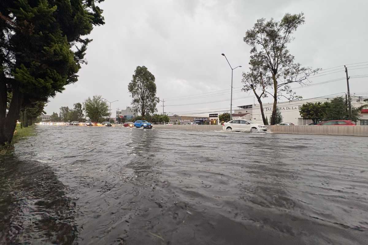Afectaciones por lluvias intensas en Puebla